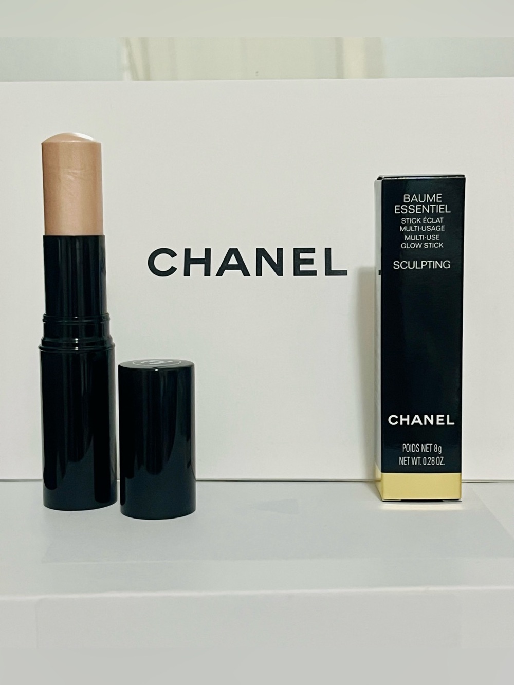 CHANEL BAUME ESSENTIEL Multi-Use Glow Stick SCULPTING full size authentic NIB